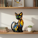 Elegant Feline Lamp