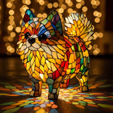 Vibrant Pomeranian Lamp