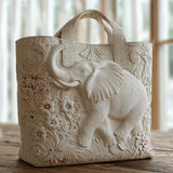 Elephant Quilted Tote Bag