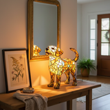 Clear Labrador Lamp