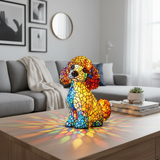 Elegant Poodle Charm Lamp