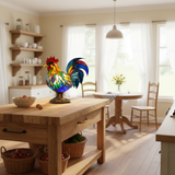 Ollie the Vibrant Rooster Lamp