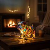 Bulldog Strides Lamp