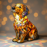 Lily the Spirit Golden Retriever Lamp