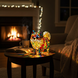 Vibrant Pomeranian Lamp
