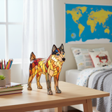 Nala the Enchanted Dog Lamp