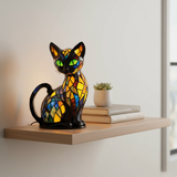 Elegant Feline Lamp