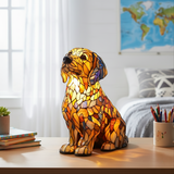 Buddy the Spirit Golden Retriever Lamp