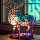 Deer-Themed Sand Lamp