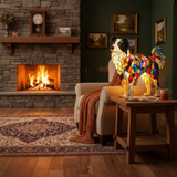 Border Collie Lamp