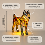 Nala the Enchanted Dog Lamp