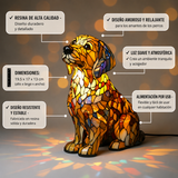 Buddy the Spirit Golden Retriever Lamp