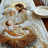 Quilted Table Runner – Bethlehem Glow