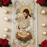 Quilted Table Runner – Bethlehem Glow