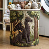 Blazing Spirit Quilted Laundry Basket