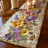 Quilted Table Runner – Flower Garden