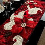 Quilted Table Runner – Cardinal Red