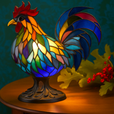 Ollie the Vibrant Rooster Lamp