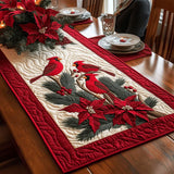 Quilted Table Runner – Scarlet Wings