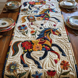 Quilted Table Runner – Galloping Horse