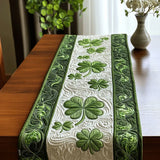 Quilted Table Runner – Emerald Forest