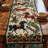 Quilted Table Runner – Equestrian Art
