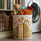 Everyday Stories Quilted Laundry Basket
