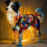 Border Collie Lamp