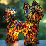 Radiant Yorkshire Terrier Lamp