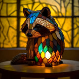 Jackie the Enchanted Raccoon Lamp
