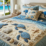 Ocean Waves 3-Piece Bedding Set