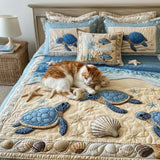 Ocean Waves 3-Piece Bedding Set