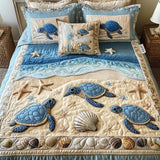 Ocean Waves 3-Piece Bedding Set