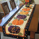 Quilted Table Runner – Spiced Pumpkin