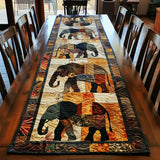 Quilted Table Runner – Elephant Parade