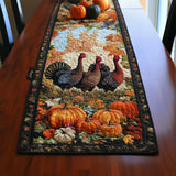 Quilted Table Runner – Peacock