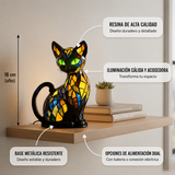 Elegant Feline Lamp