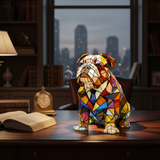 Elegant Bulldog Charm Lamp