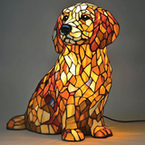 Lily the Spirit Golden Retriever Lamp
