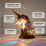 Luna the Enchanting Unicorn Lamp